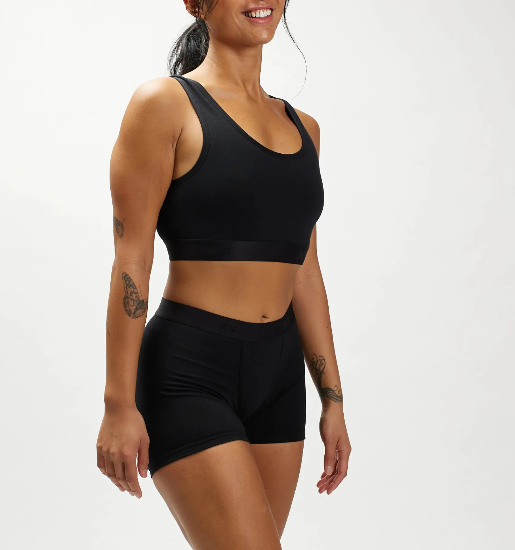 Essentials Soft Bra - X= Black
